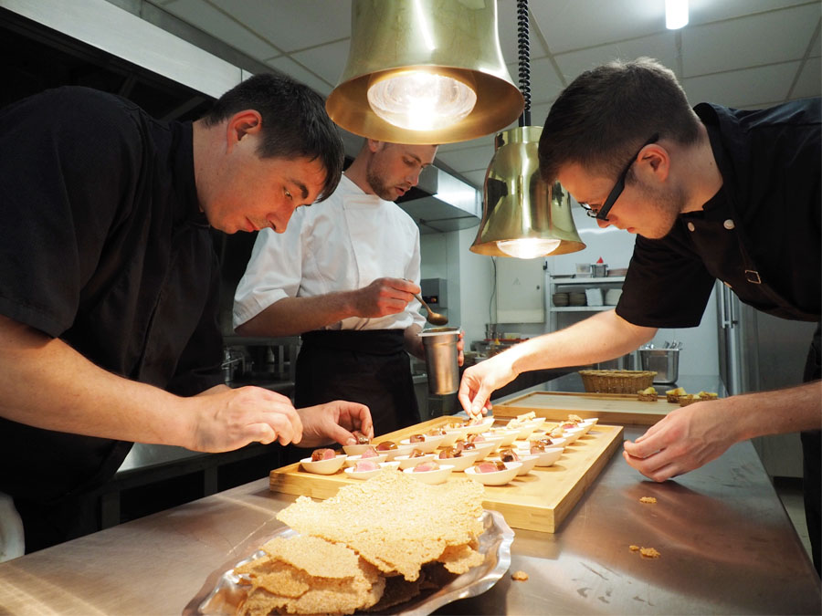 Roc’h ar Mor d’Ouessant – les cuisines