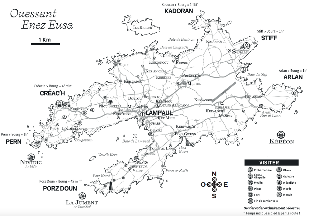Carte de l'île